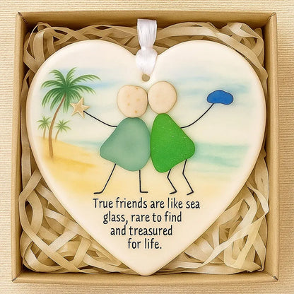 Vivifygrow — True Friendship Sea Glass Ornament — product image 3