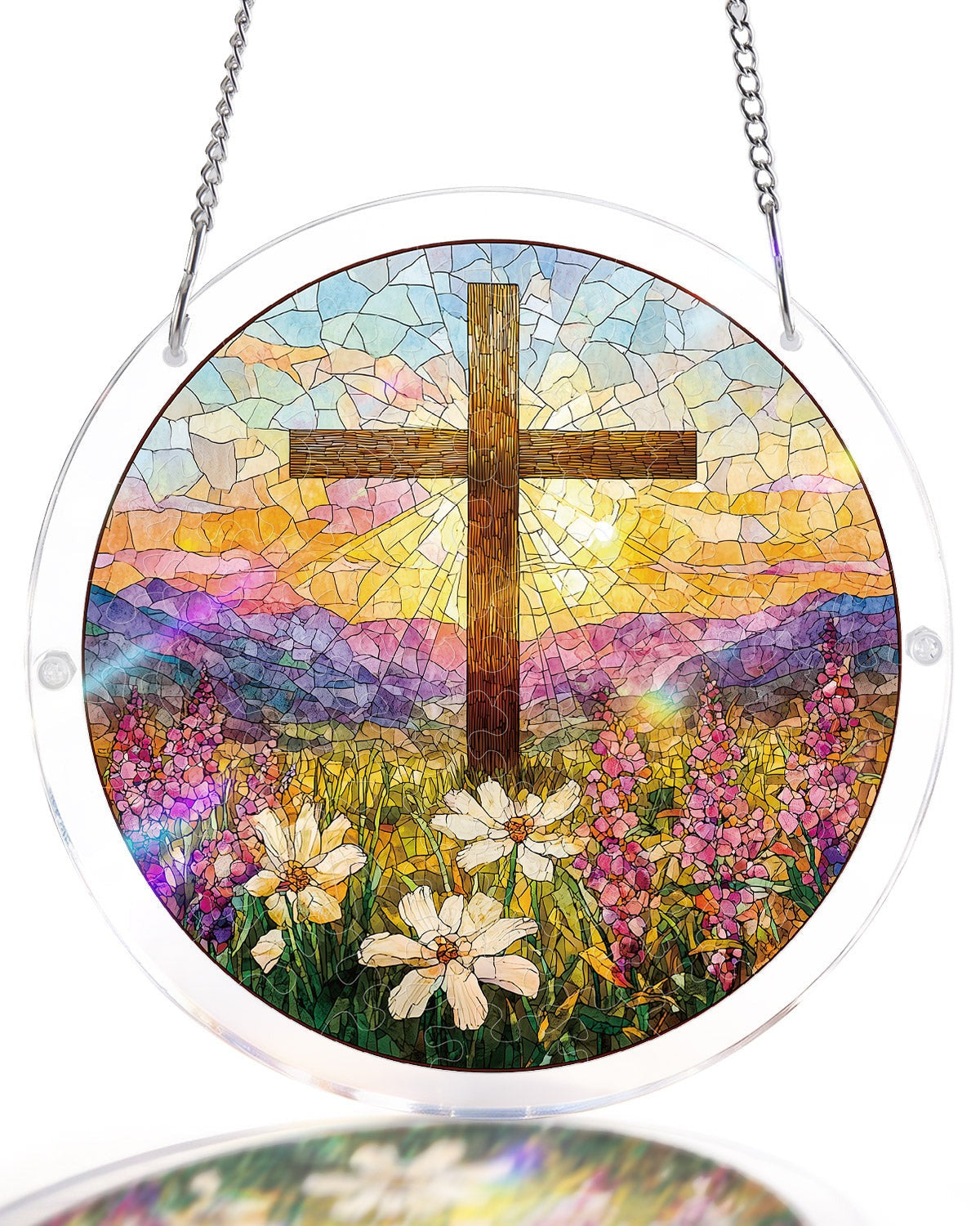 Vivifygrow — Garden of Holy Light Light Suncatcher-Acrylic Window Art — product image 4