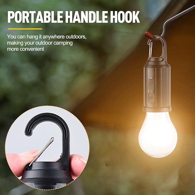 USB & Solar Rechargeable LED Camping Lantern