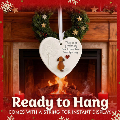 Vivifygrow — Heartwarming Dog Heart-Shaped Hanging Ornament — product image 2