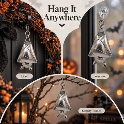 🔥LAST DAY 50% OFF - 🦇Handmade 3D Gothic Metal Bat Hanging Ornament