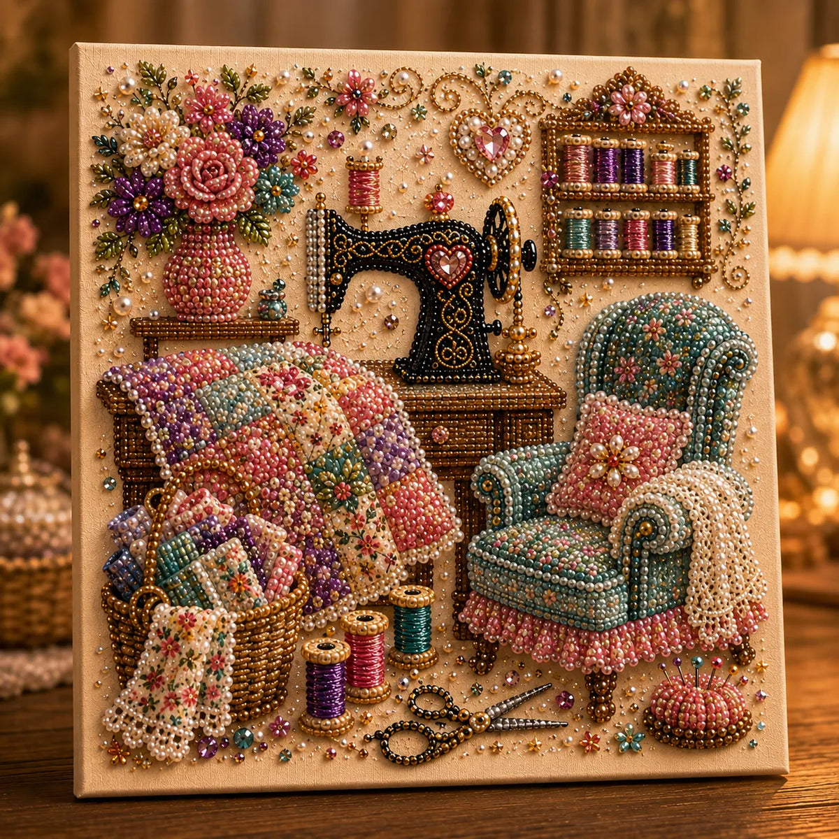 Hot Sale💖✨ Cozy Hobby Rooms 3D Diamond Painting Kit