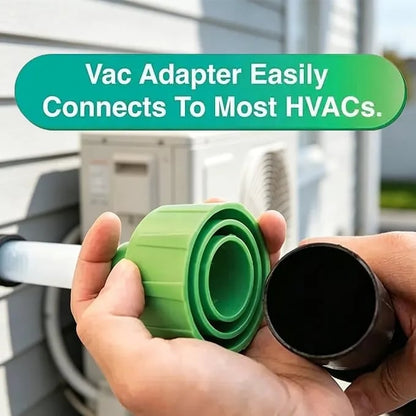 Wet Vac AC Drain Line Cleaner Adapter with Clear Inspection Tube