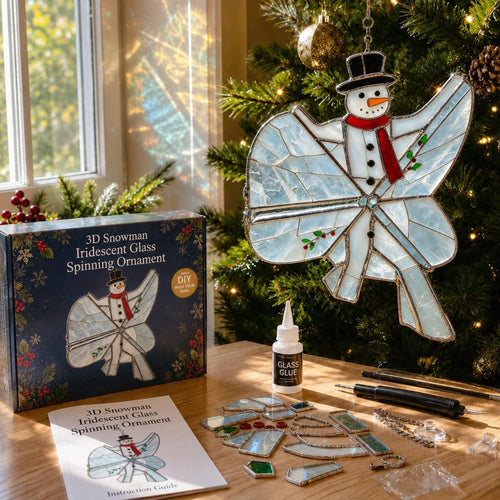 3D Christmas Iridescent Suncatcher DIY Kit