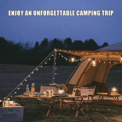 USB & Solar Rechargeable LED Camping Lantern