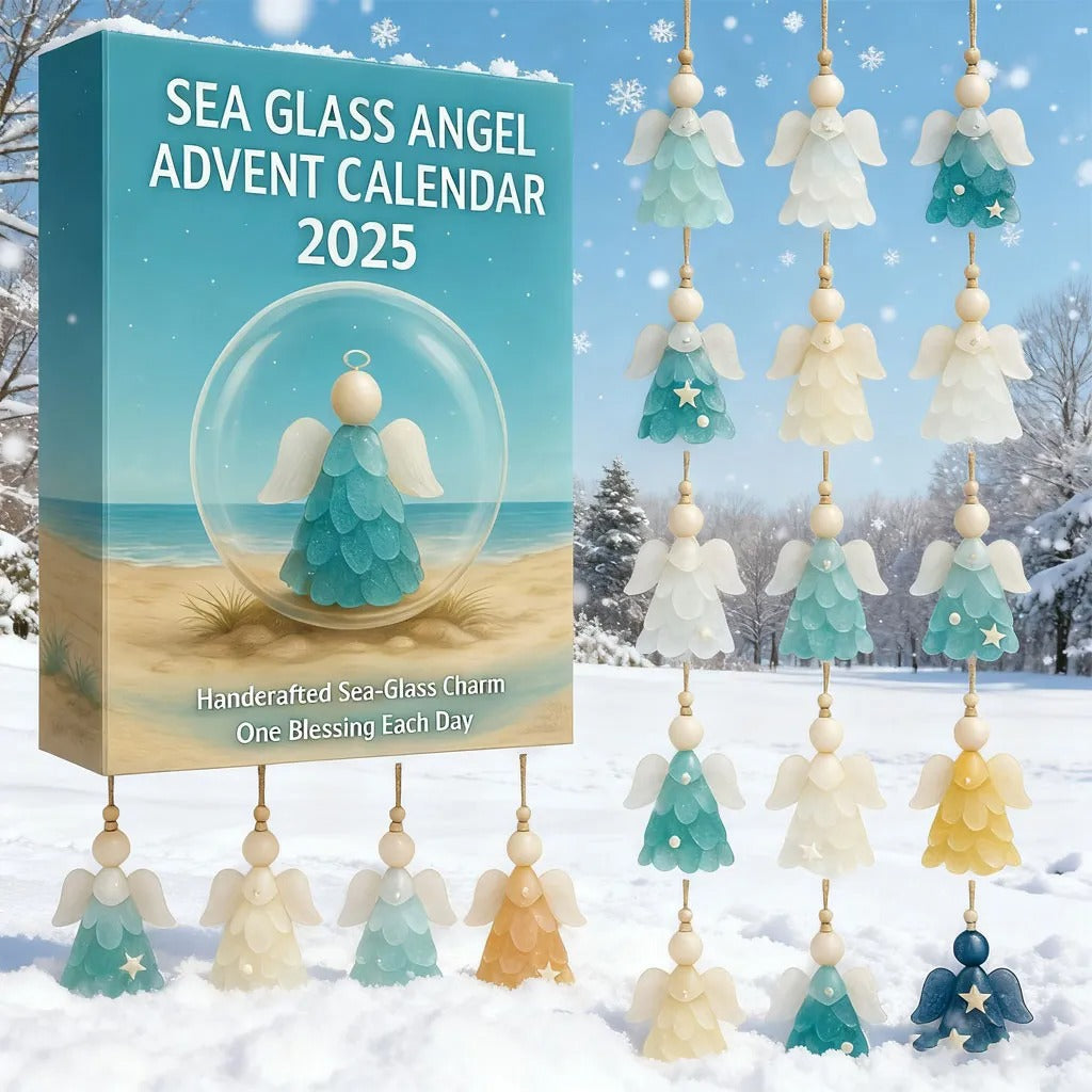 Vivifygrow — Sea Glass Angel Advent Calendar 2026 – 24 Blessings to Brighten Your Season — product image 2