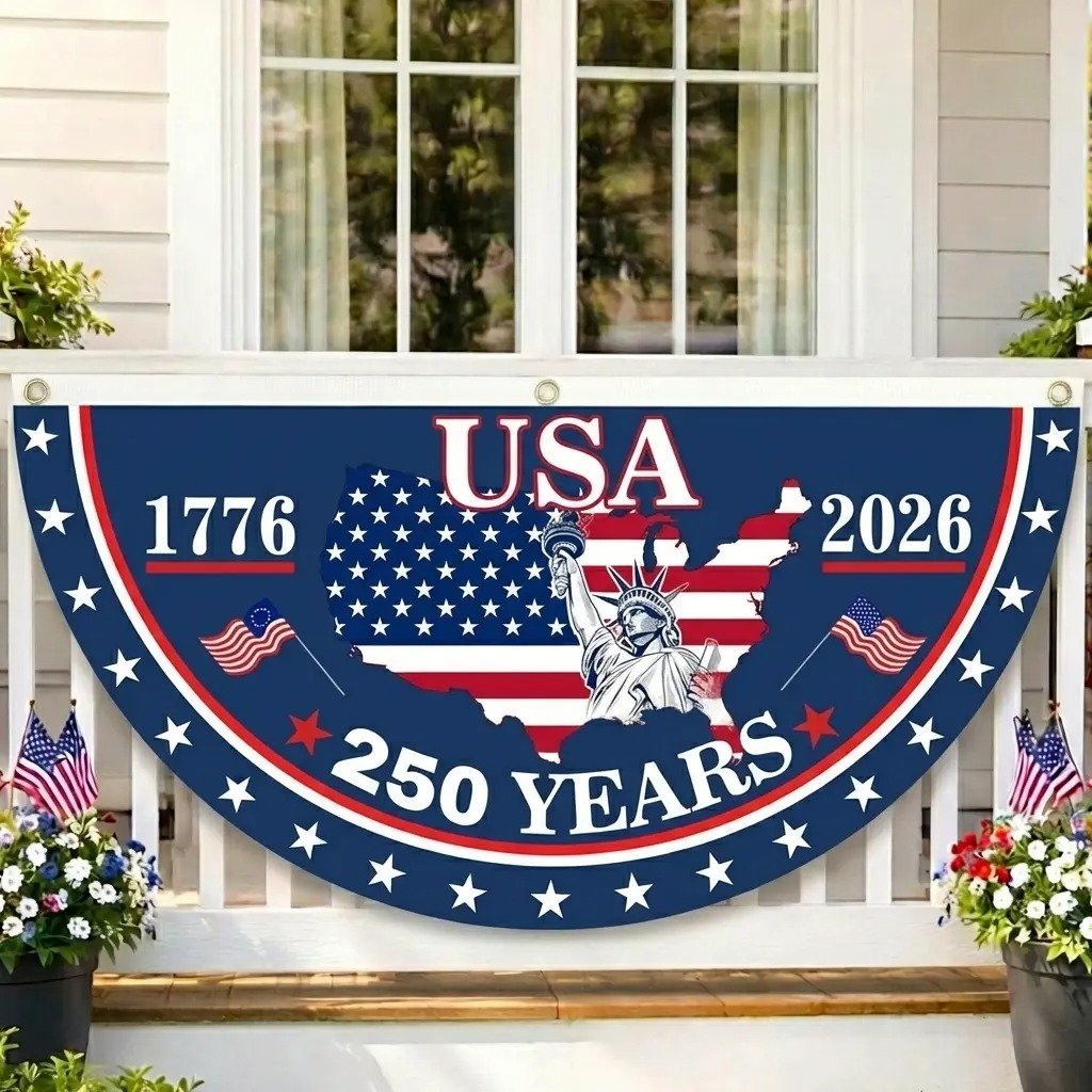 Vivifygrow — 250th Anniversary USA Fan Flag — product image 1