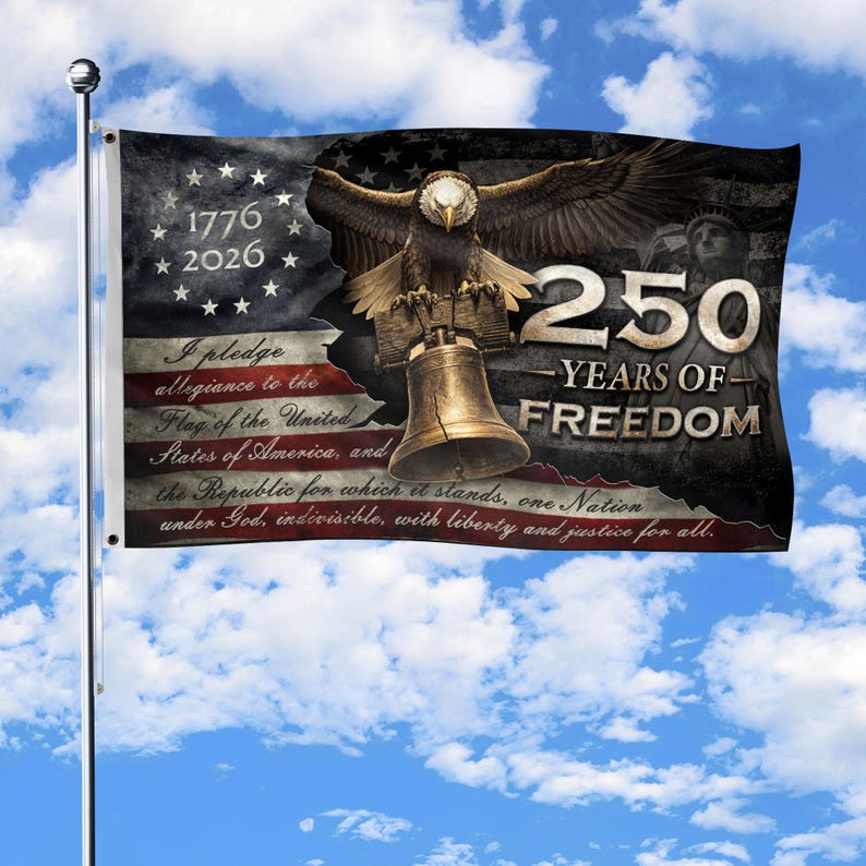 Vivifygrow — 🇺🇸 "We The People" 250th Anniversary Vintage American Flag (1776-2026) — product image 2