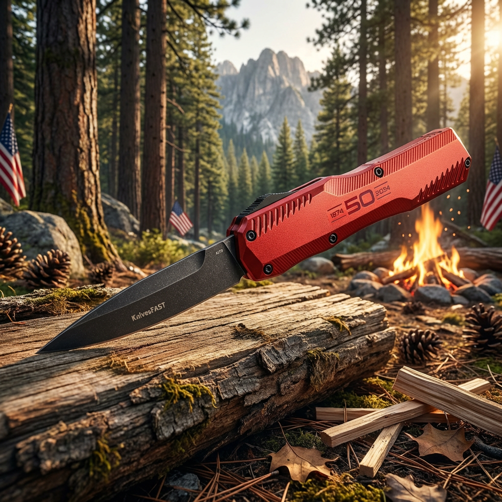 Vivifygrow — 9000R Matt Diskin OTF Automatic Knife — 50th Anniversary Edition — product image 5