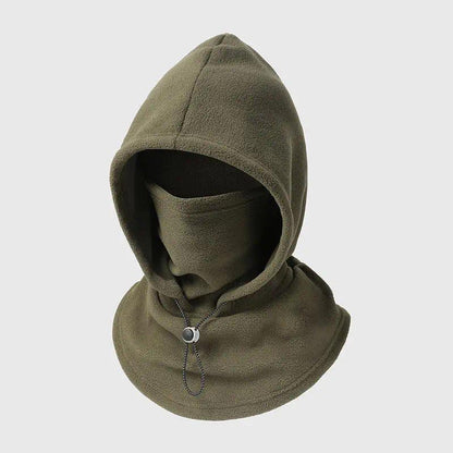 Integrated Flannel Warm Face Mask and Hat, Windproof and Warm 🧣