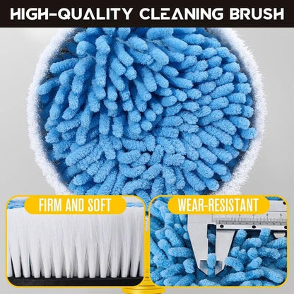 Auto-Rotating Foaming Car Wash Brush with 5 Spray Modes