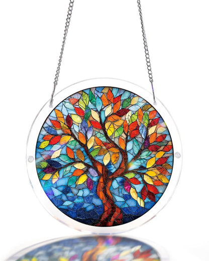 Vivifygrow — Acrylic Jigsaw Puzzle Suncatcher - Tree of Radiant Glass — product image 7