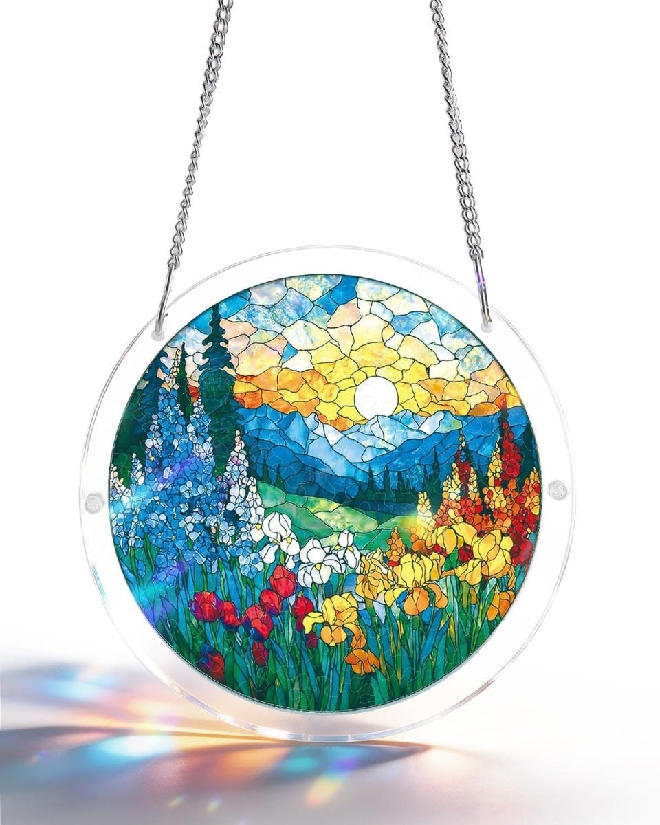 Vivifygrow — Acrylic Jigsaw Puzzle Suncatcher - Dawn Blossom Sea — product image 3