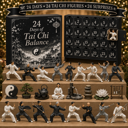 2026 Days of Tai Chi Balance Blind Box – 24-Day Festive Countdown