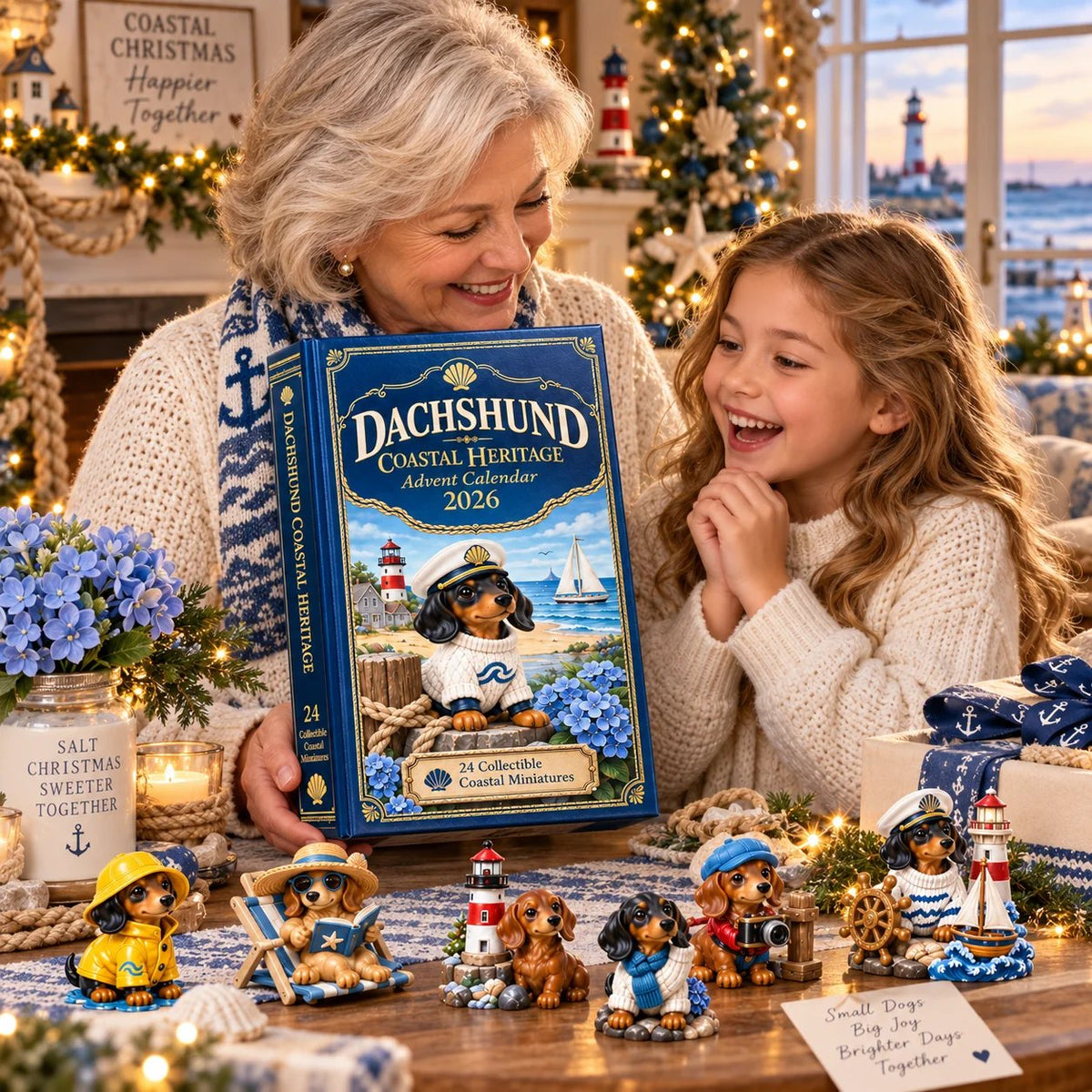🌭 Ride the Coastal Waves: 24 Days by the Sea — Dachshund Coastal Heritage Advent Calendar 2026
