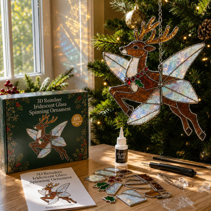 3D Christmas Iridescent Suncatcher DIY Kit