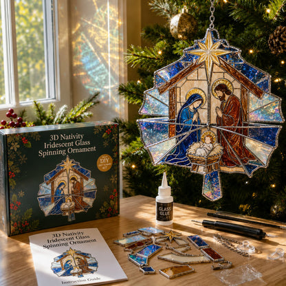 3D Christmas Iridescent Suncatcher DIY Kit