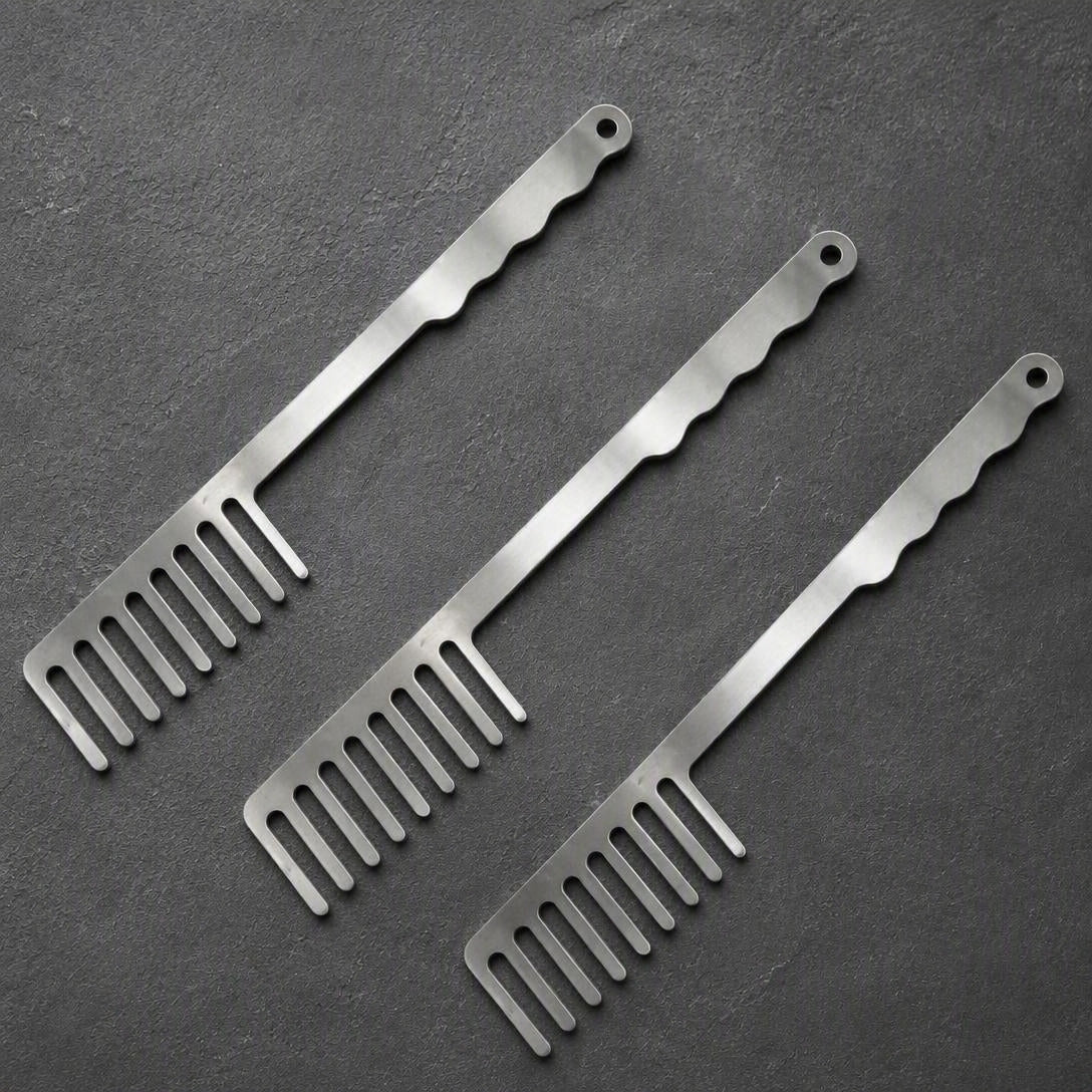 Stainless Steel Comb-Style Pasta Server