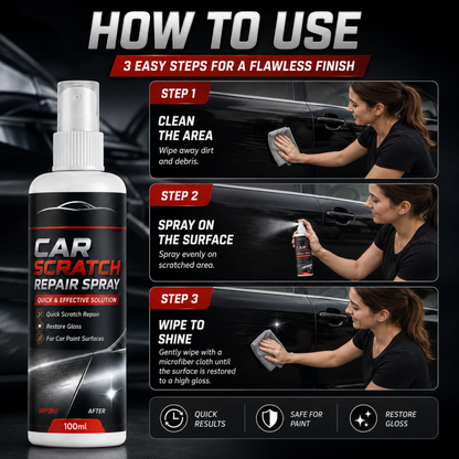 💞50K+ SOLD!🚗✨ 100ml Universal Car Scratch Repair Spray – Erases light scratches, swirl marks & scuffs fast. No body shop needed – restore your car’s gloss in minutes! 🛡️💨
